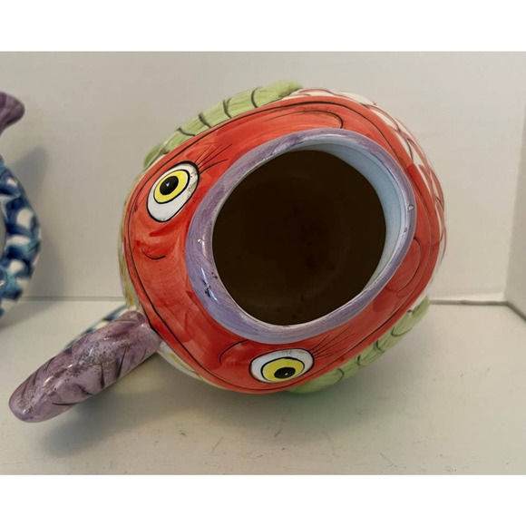 KOI Fish Ceramic Pitcher and W.I.C. China - Picture 3 of 6
